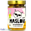 Maslove Arachidowe z Solą Himalajską 290g mielone masło orzechowe 100% orzechy, szklany słoik by Maslove (maslove-arachidowe-z-sola-himalajska-290g-mielone-maslo-orzechowe-100-orzechy-szklany-sloik)