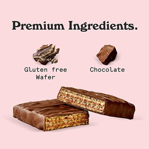 N!CK'S Nicks Waffer, Chocolate - bezglutenowy wafelek czekoladowy w polewie, bez dodatku cukru by Nick's! (nck-s-nicks-protein-waffer-chocolate-bezglutenowy-wafelek-czekoladowy-w-polewie-bez-dodatku-cukru)