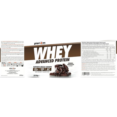 Per4M Whey Advanced Protein Double Chocolate 2010g - gęsta odżywka białkowa WPC, WPI & MPC by per4m® (per4m-whey-advanced-protein-double-chocolate-2010g-gesta-odzywka-bialkowa-wpc-wpi-mpc)