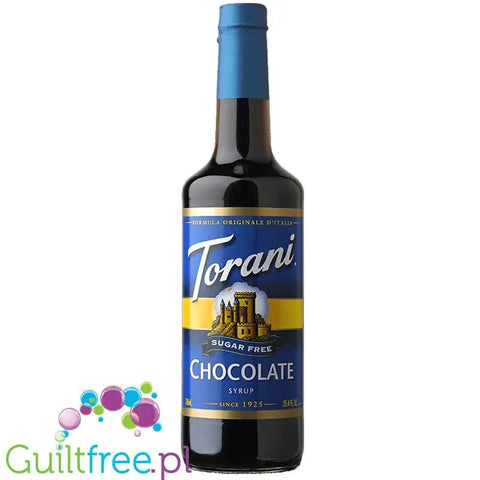 Torani Chocolate 0,75L - syrop do kawy bez cukru o smaku czekoladowym by Torani (torani-chocolate-075l-syrop-do-kawy-bez-cukru-o-smaku-czekoladowym)