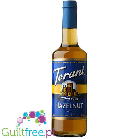 Torani Hazelnut 0,75L - syrop do kawy bez cukru o smaku orzechowym by Torani (torani-hazelnut-075l-syrop-do-kawy-bez-cukru-o-smaku-orzechowym)