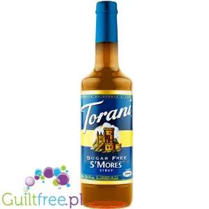 Torani S'mores 0,75L - syrop do kawy bez cukru i kalorii by Torani (torani-syrop-bez-cukru-s-mores-0kcal)