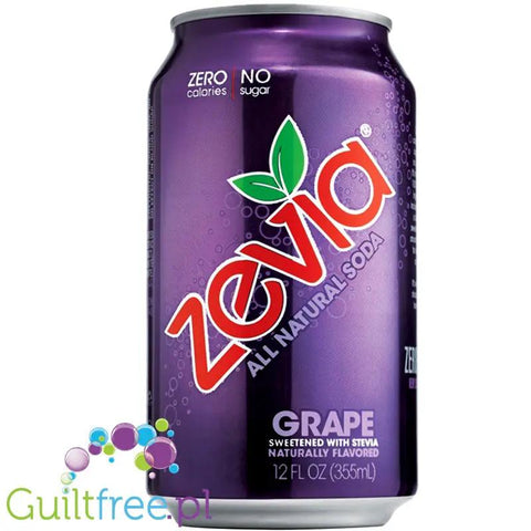 Zevia Grape - 100% naturalna bez kalorii ze stewią by Zevia (zevia-grape-100-naturalna-bez-kalorii-ze-stewia-i-erytrytolem)